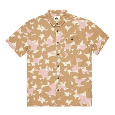 QUIKSILVER SAFE PARADISE SHIRT LEAD GRAY HANDTMAN