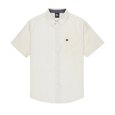 QUIKSILVER TIME BOX SHIRT SNOW WHITE