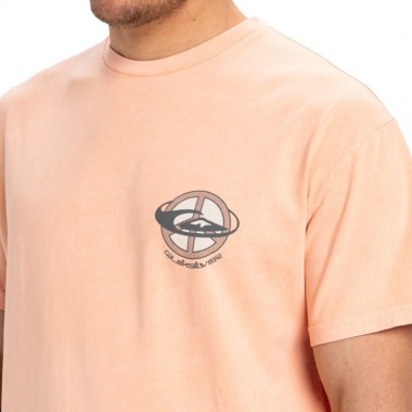 QUIKSILVER ND WAKE UP WORLD T-SHIRT CHAMOIS