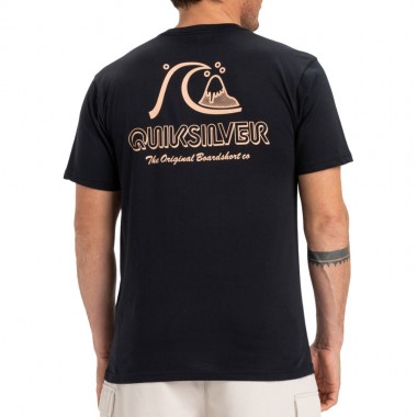 QUIKSILVER EVO ORIGINAL T-SHIRT BLACK
