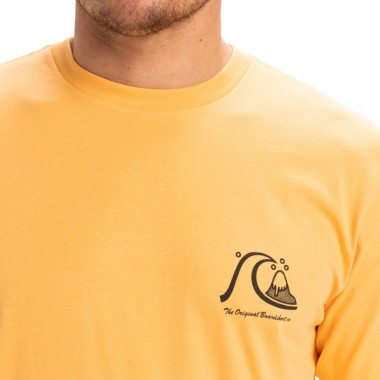 QUIKSILVER EVO ORIGINAL T-SHIRT CHAMOIS