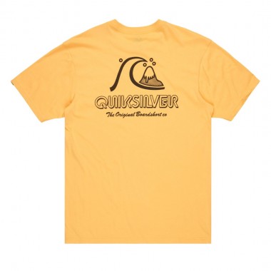 QUIKSILVER EVO ORIGINAL T-SHIRT CHAMOIS