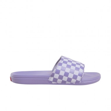 VANS MTE LA COSTA SLIDE-ON CHECKERBOARD W SLIDES PURPLE HAZE