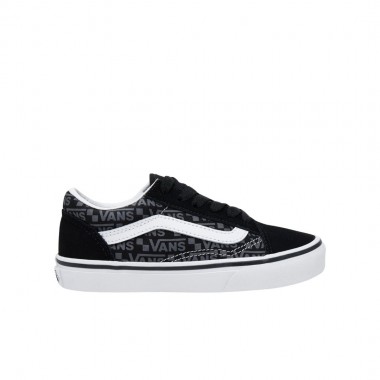 VANS OLD SKOOL VANS LOGO K SHOES BLACK