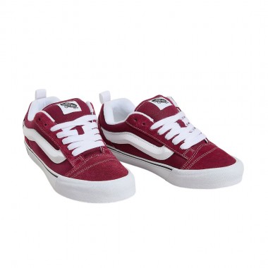 VANS KNU SKOOL COLOR THEORY SHOES RHODODENDRON