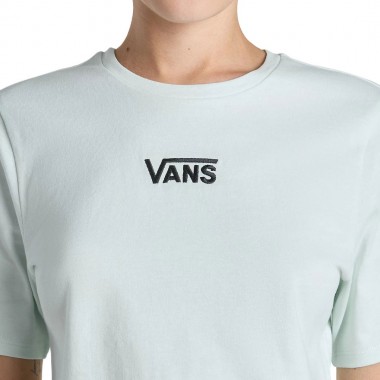VANS FLYING V CREW CROP II W T-SHIRT HINT OF MINT