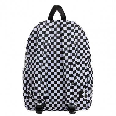 VANS OLD SKOOL GROM CHECKERBOARD BACKPACK BLACK/WHITE