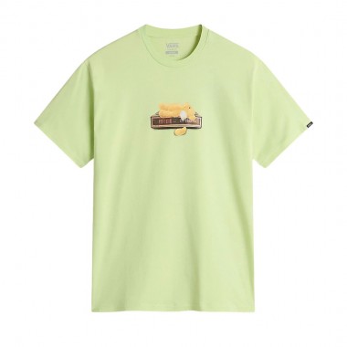 VANS TIMES UP T-SHIRT SHADOW LIME