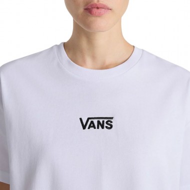 VANS FLYING V OVERSIZED W T-SHIRT WHITE
