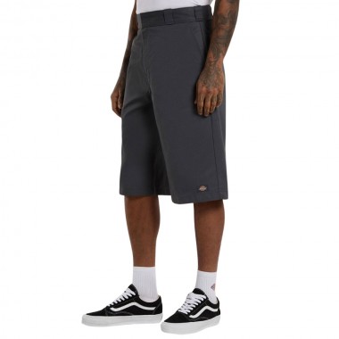 DICKIES 15IN MLT PKT W/ST REC SHORTS CHARCOAL GREY