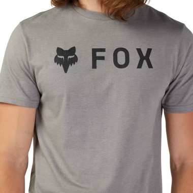 FOX ABSOLUTE PREMIUM TEE HEATHER GRAPHITE