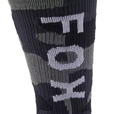 FOX CAMO CREW SOCKS BLACK CAMO