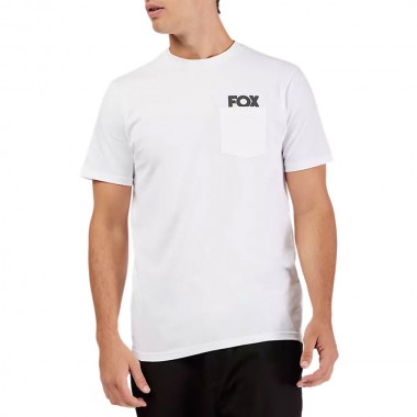 FOX BIG F PREMIUM TEE OPTIC WHITE