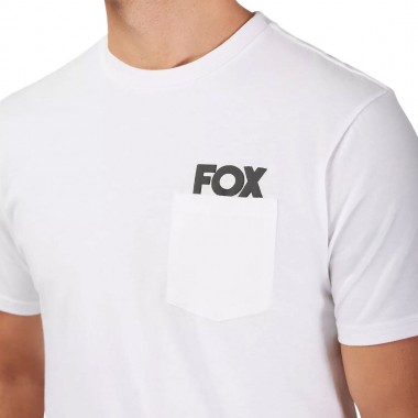FOX BIG F PREMIUM TEE OPTIC WHITE