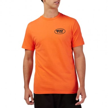 FOX WING PREMIUM TEE BLOOD ORANGE