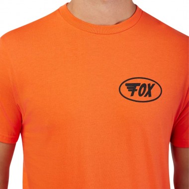 FOX WING PREMIUM TEE BLOOD ORANGE