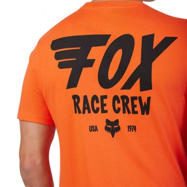 FOX WING PREMIUM TEE BLOOD ORANGE
