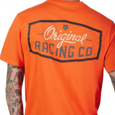 FOX ORIGINAL PREMIUM TEE BLOOD ORANGE