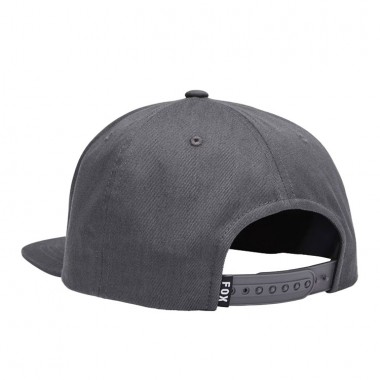 FOX RACE CREW SNAPBACK CAP DARK SHADOW
