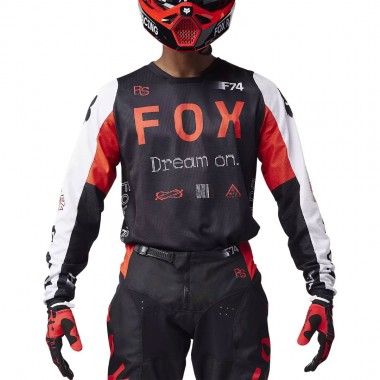 FOX 180 RACE SPEC JERSEY FLUORESCENT RED