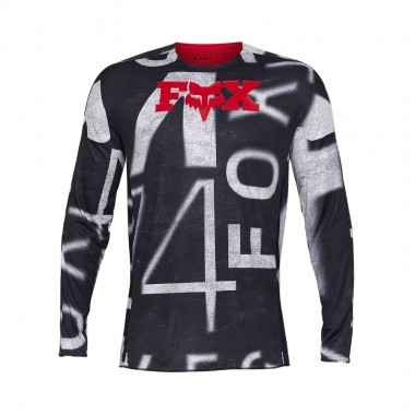 FOX 360 SEVENTY4 JERSEY FLUORESCENT RED