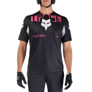 FOX RANGER SS JERSEY DIGI IMAGE BLACK