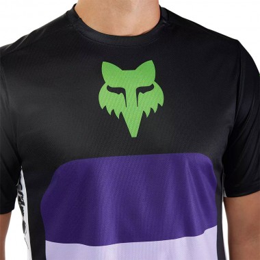FOX RANGER SS JERSEY GRID BLACK