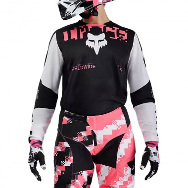 FOX 180 DIGI IMAGE JERSEY BLACK/PINK