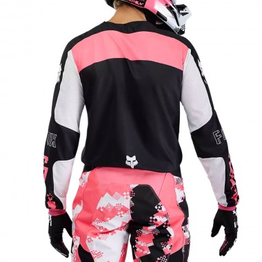 FOX 180 DIGI IMAGE JERSEY BLACK/PINK