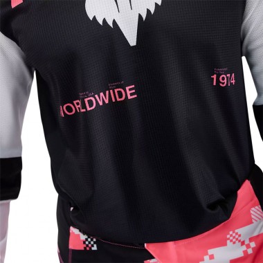 FOX 180 DIGI IMAGE JERSEY BLACK/PINK