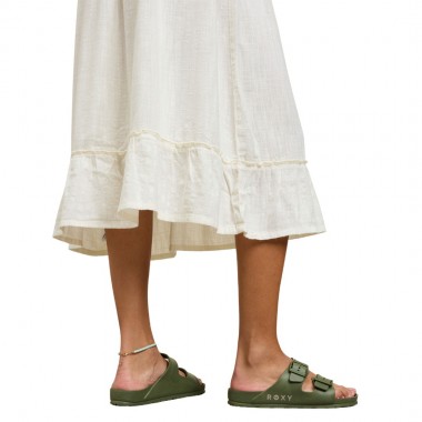 ROXY KATTIE W SANDALS OIL GREEN