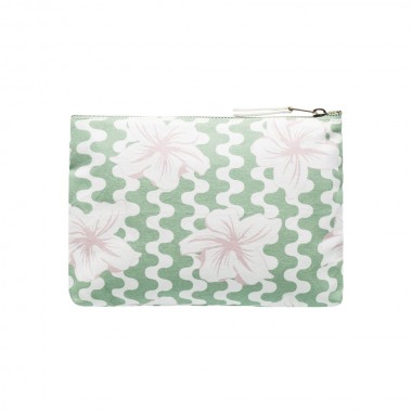 ROXY SMALL W POUCH BASIL PARTY WAVES YW