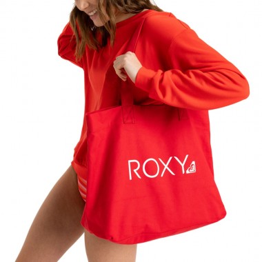 ROXY GO FOR IT TOTE BAG POPPY RED