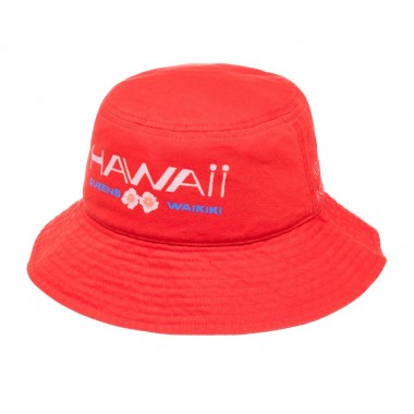 ROXY ATLAS BUCKET HAT POPPY RED