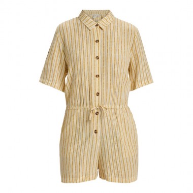 ROXY REAL TOMORROW ROMPER EGRET SURF TRIP STRIPE