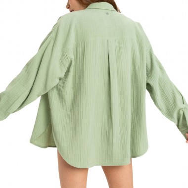 ROXY MORNING TIME W LS SHIRT BASIL