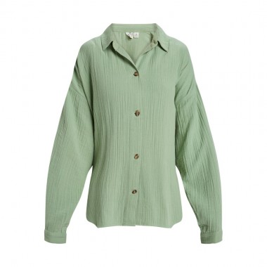 ROXY MORNING TIME W LS SHIRT BASIL