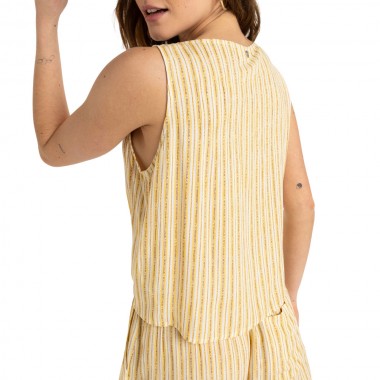 ROXY TROPICAL HILL W EASY TOP EGRET SURF TRIP STRIPE