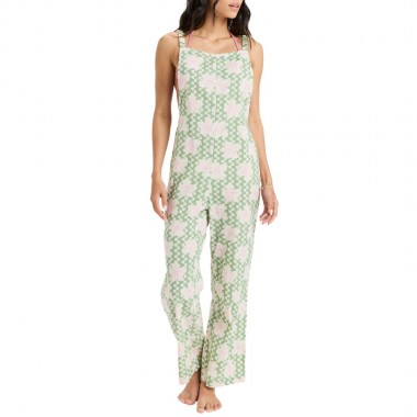 ROXY SOULS OF SUMMER ROMPER BASIL PARTY WAVES YW