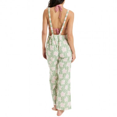ROXY SOULS OF SUMMER ROMPER BASIL PARTY WAVES YW
