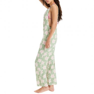 ROXY SOULS OF SUMMER ROMPER BASIL PARTY WAVES YW