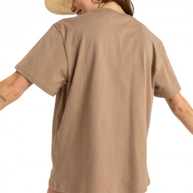 ROXY HANGLOOSE POSTER W T-SHIRT PORTABELLA