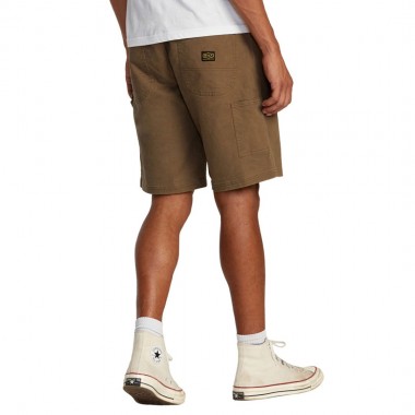 RVCA AMERICANA CARPENTER SHORTS WOOD