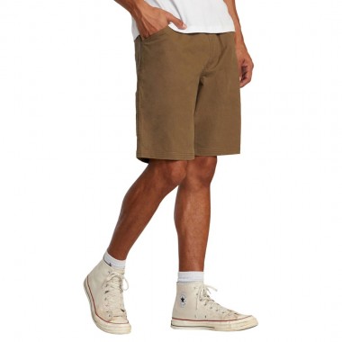 RVCA AMERICANA CARPENTER SHORTS WOOD