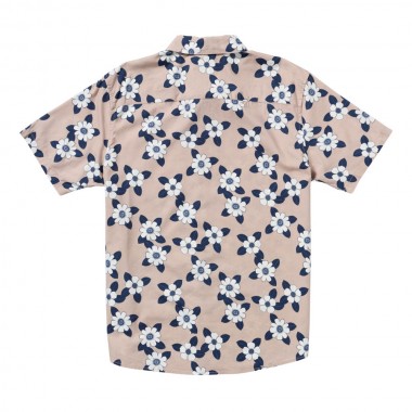 RVCA BOTANICAL SHIRT PALE MAUVE