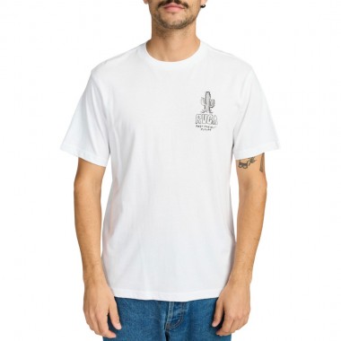 RVCA DETH VALLEY T-SHIRT WHITE