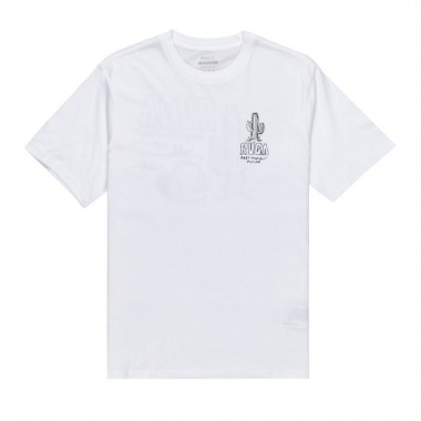 RVCA DETH VALLEY T-SHIRT WHITE