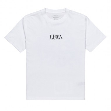 RVCA BENJ BATTLE T-SHIRT WHITE