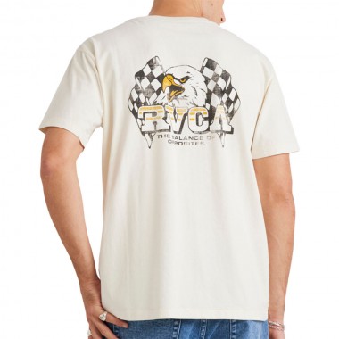 RVCA RACE DAY T-SHIRT SALT