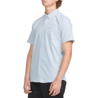 VOLCOM EVERETT OXFORD SHIRT WRECKED INDIGO